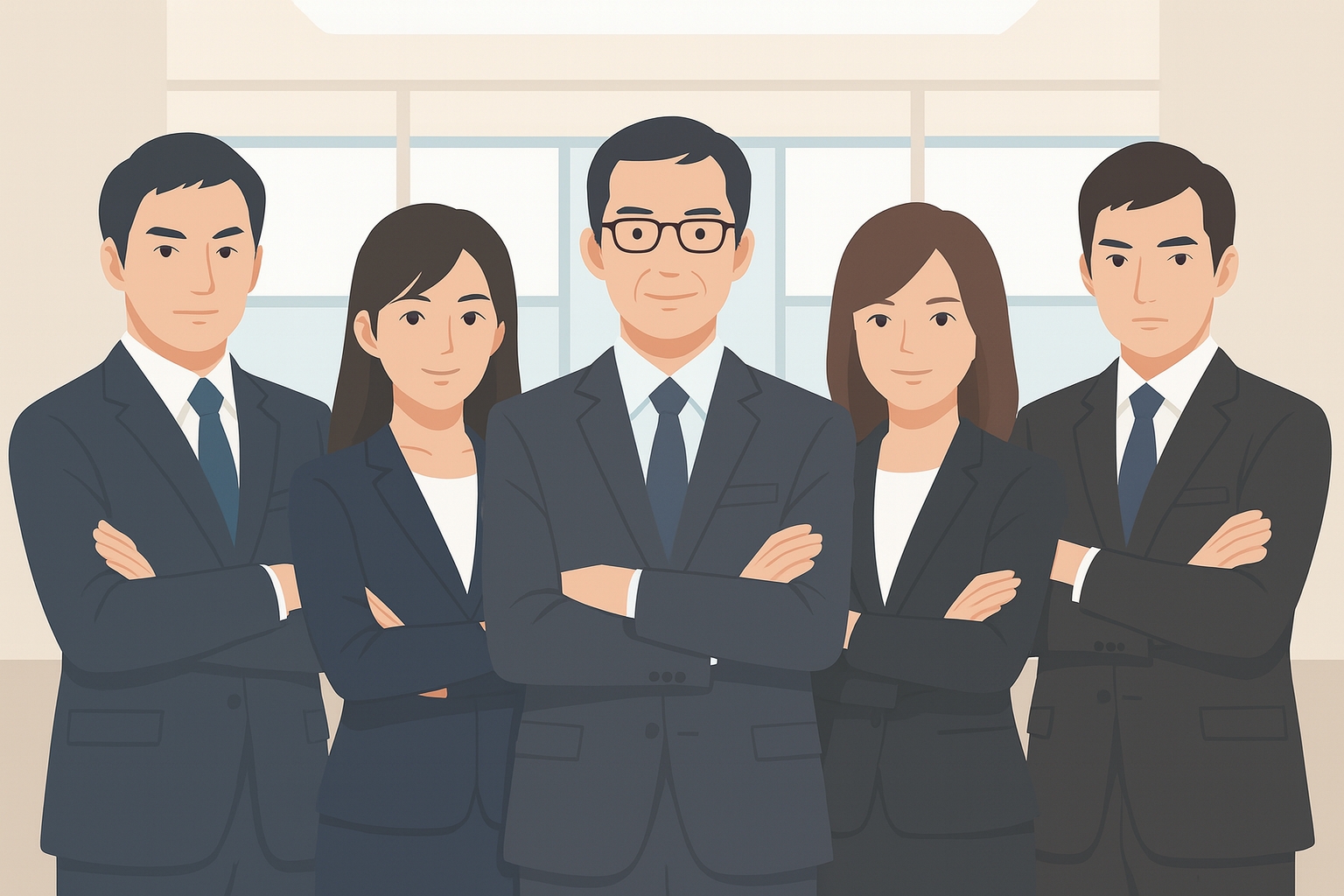 正規雇用の精鋭スタッフ